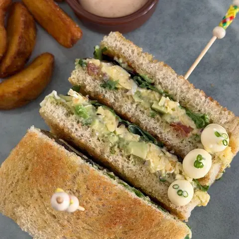 Sando d'ou i guacamole